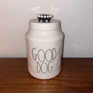 Rae Dunn “Good Dog” Dog Treat Canister
